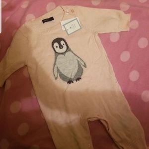gap 3 mos penguin one piece